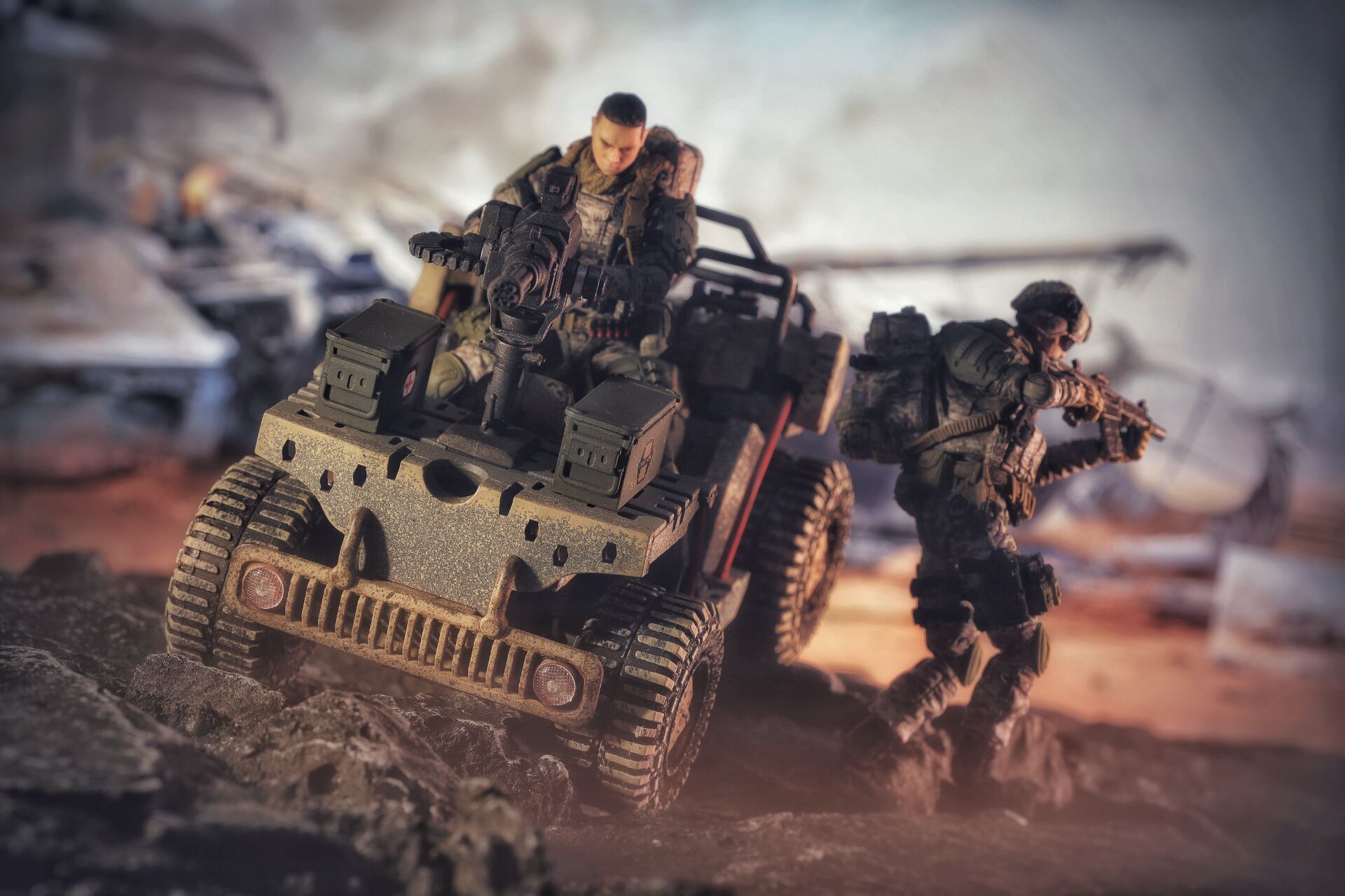 JoyToy 1/18 Wildcat ATV Vehicle (Khaki) Official Store 16 - Joytoy Online QQ 20210726224734 - Joytoy Online