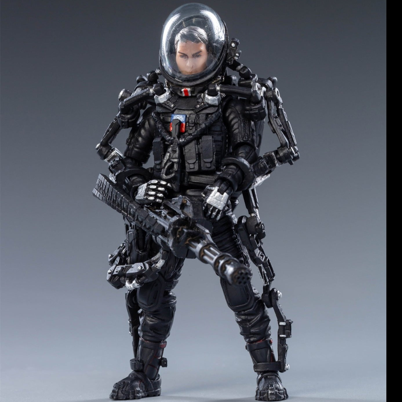 JoyToy 1/18 Action Figures 4-Inch The Wandering Earth United Earth Government China Rescue Team- Heavy Gunner FM 1411 Default Title Official Joytoy Online Merch