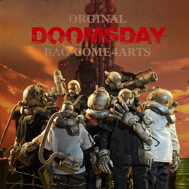 Come4arts 1/9 Action Figures Doom's Day (7.8-inch) FM 1411 Set of 6 figures Official Joytoy Online Merch