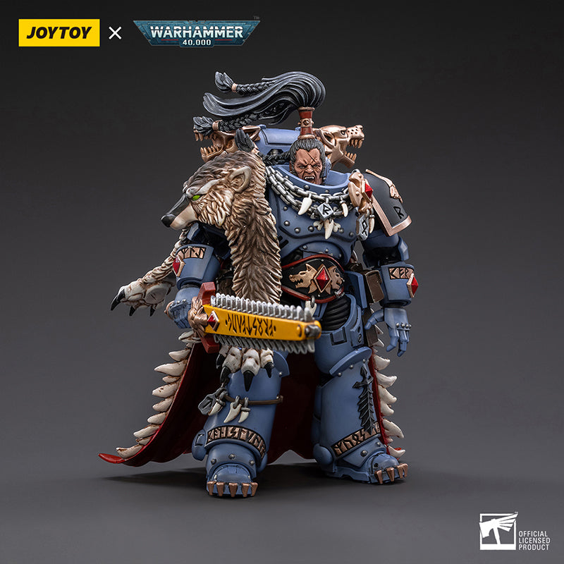 JoyToy 1/18 Warhammer 40K – Space Wolves Ragnar Blackmane FM 1411 Default Title Official Joytoy Online Merch