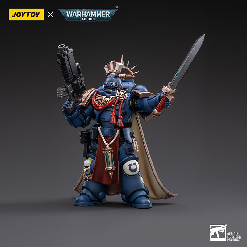 JoyToy 1/18 Warhammer 40K –Ultramarines Primaris Captain Sidonicus FM 1411 Default Title Official Joytoy Online Merch